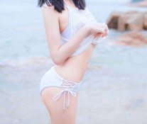 [写真] 栗子私房 VOL.0062 海边的白色少女 【30P】